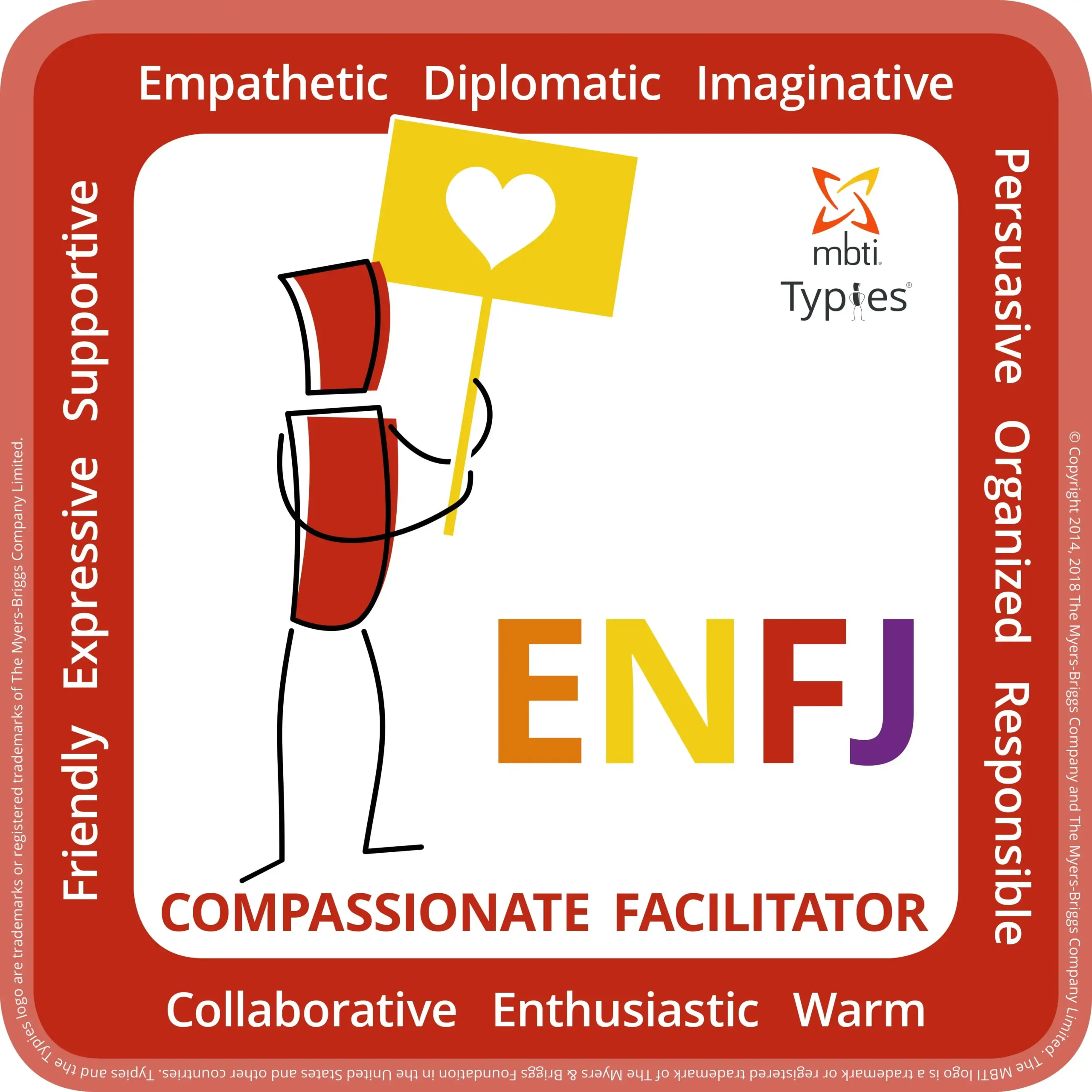 ENFJ compassionate facilitator for YETn MBTI