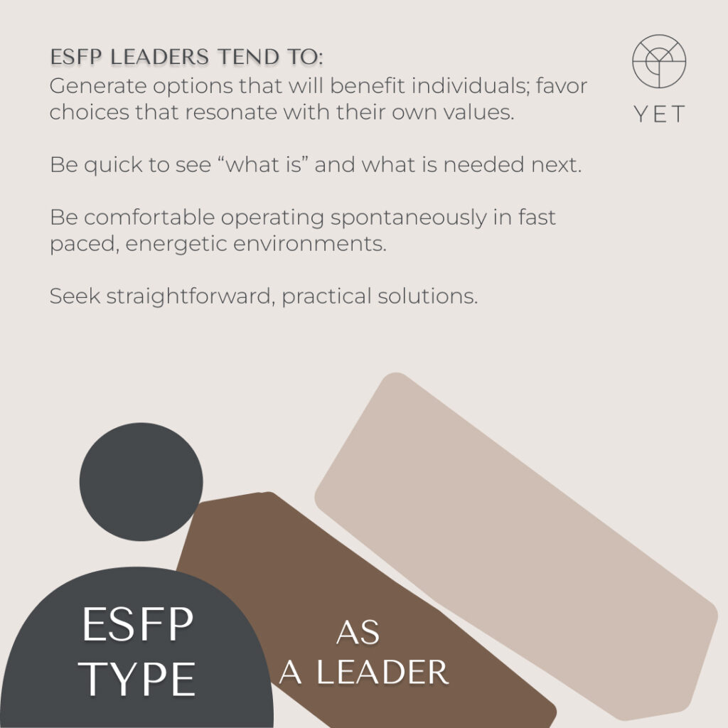 ESFP personality type - blog by Tanya Laumen - based on the original MBTI Framework - Extrovert